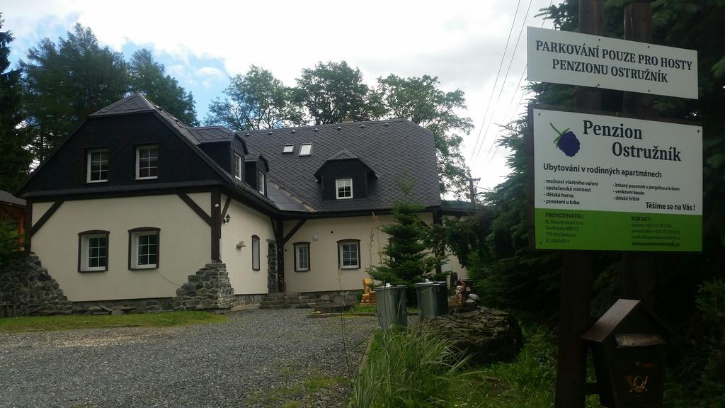 Penzion Ostruznik Ostruzna Luaran gambar